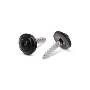 Surub lemn dulgherie colorat cap inecat cu saiba EPDM - 4,5 x 45 mm - RAL 9005 - 200 buc. - Admira Distribution
