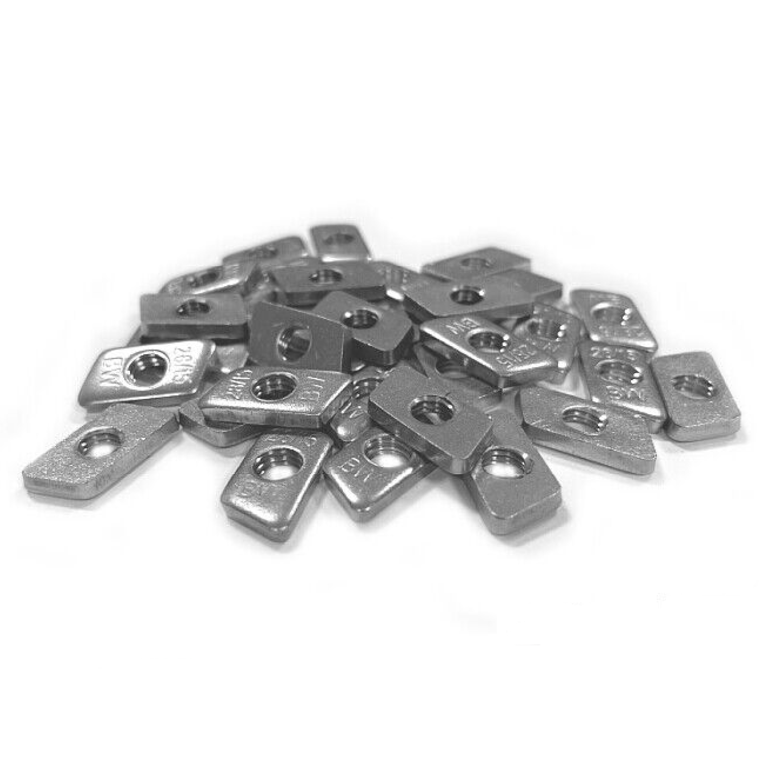100x Piuliță canal cap T 28x15 mm M8 M10