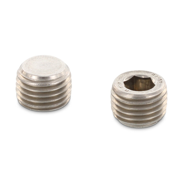 DIN 906 conform DIN 158 - Dop pentru tevi cu hexagon interior si filet conic - M20 x 1,5 mm - 25 buc.