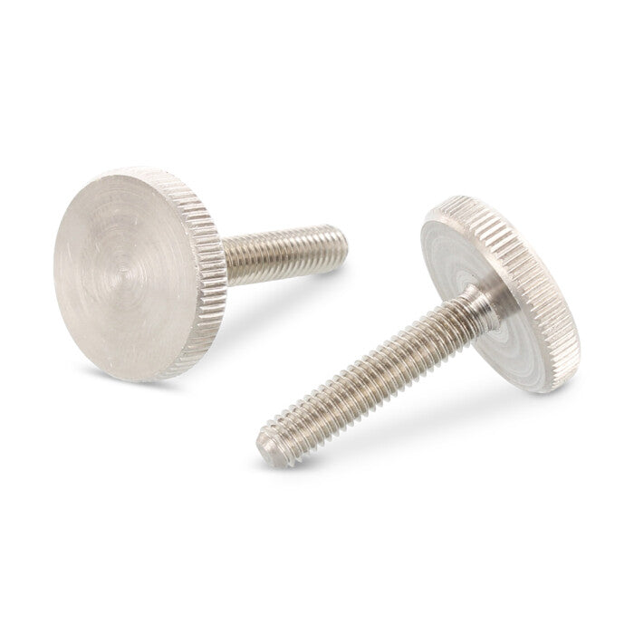 DIN 653 - Surub de reglare cu cap striat filet complet forma joasa - M5 x 14 mm - 25 buc.