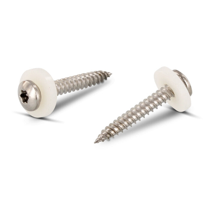 Surub pentru glaf cu saiba poliamida, filet pas mic - C 3,9 x 25 TX 15 mm - 200 buc.