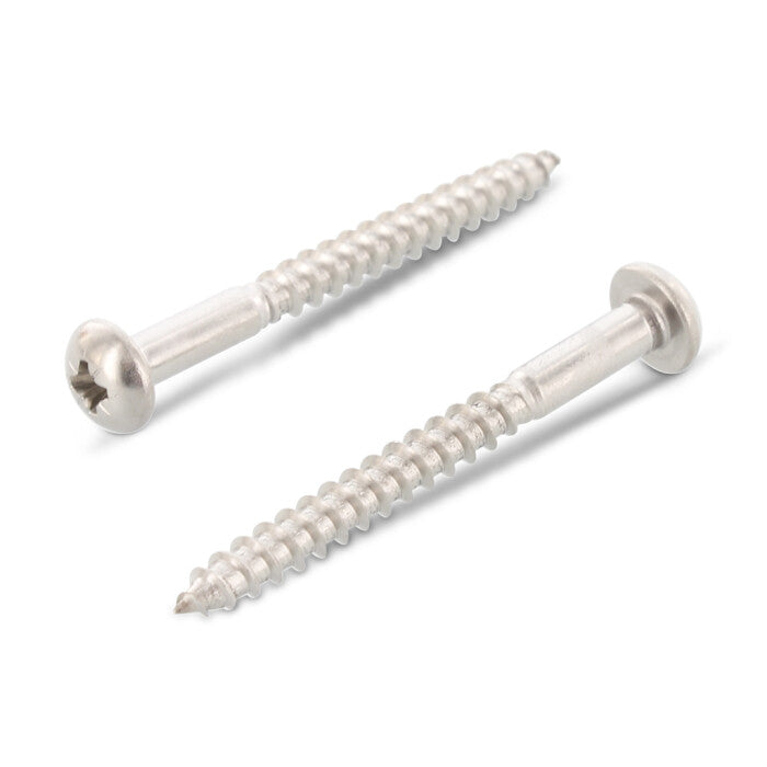 DIN 7996 - Surub lemn dulgherie cap bombat cruce filet partial - 5,0 x 80 Z mm - 100 buc.