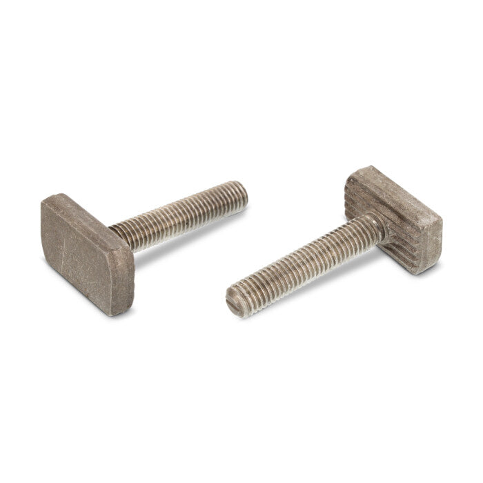 Surub cap T ciocan pentru profil 41/22 crestat orizontal - M10 x 50 mm - 100 buc.