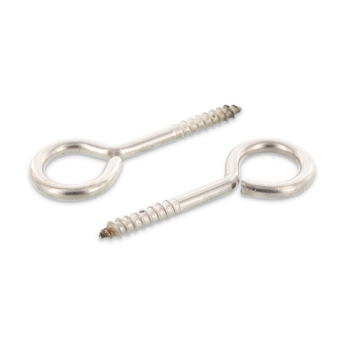 Surub lemn cu inel / ochi de prindere - 3,45 x 20 mm - 100 buc.