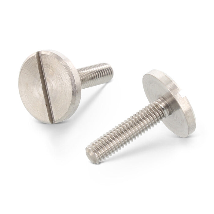 DIN 921 - Surub cu cap cilindric crestat mare - M6 x 10 mm - 50 buc.