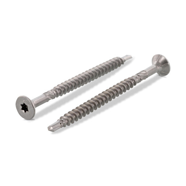 Surub lemn dulgherie autoforant cap inecat cu nervuri filet partial - 4,5 x 30/18 TX 20 - 200 buc.