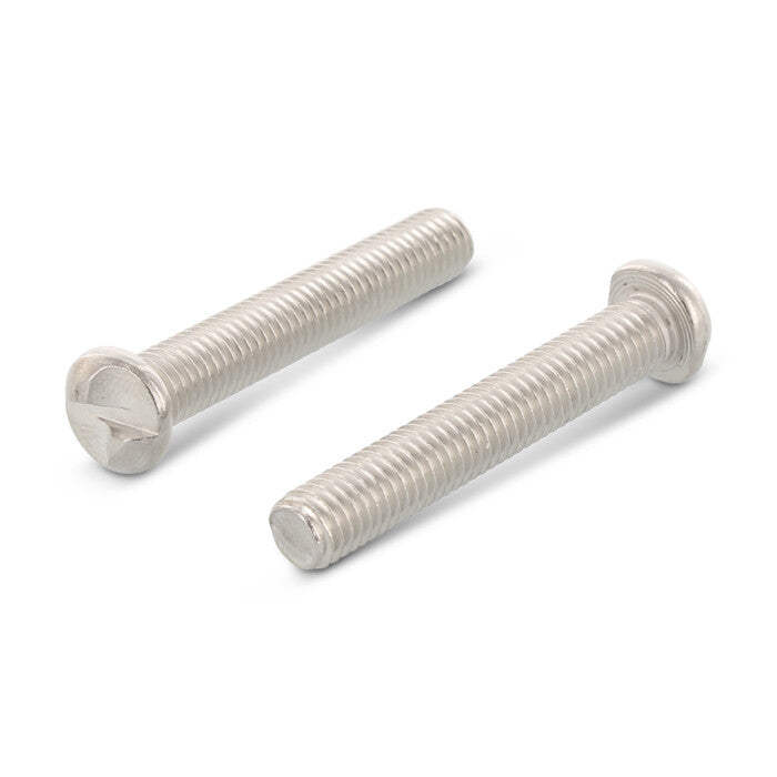 Surub siguranta cap plat cu filetare unidirectionala - M4 x 25 mm - 100 buc.