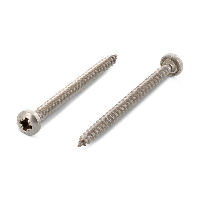 Surub lemn dulgherie cap bombat cruce filet complet - 3,5 x 45 mm - 200 buc.