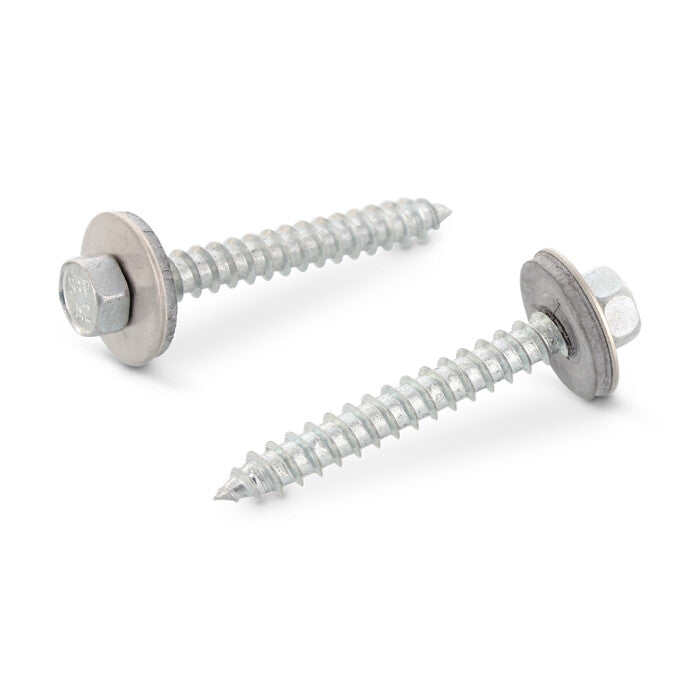 Surub pentru fatada cu varf ascutit si saiba EPDM 19 mm - A 6,5 x 165 mm - 100 buc.