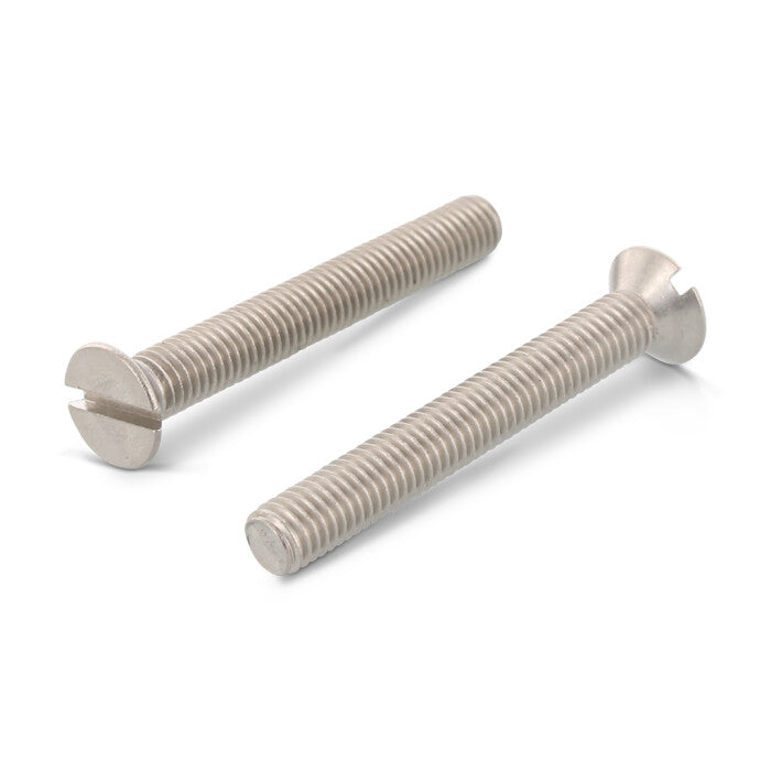 DIN 963 - Surub cap inecat crestat filet complet - M2,5 x 30 mm - 500 buc.