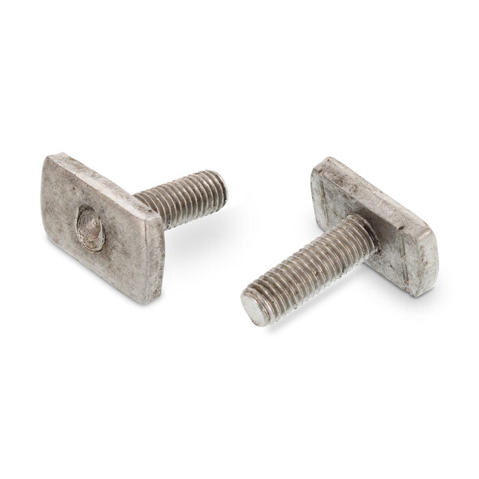 Surub cap T ciocan pentru profil 41/41 sau 41/21 crestat vertical - M8 x 30 mm - 100 buc.