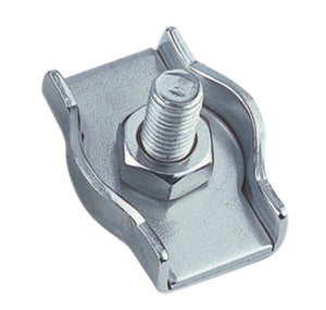Clema dubla pentru strangere cablu metalic - 10 mm - 10 buc. - Admira Distribution