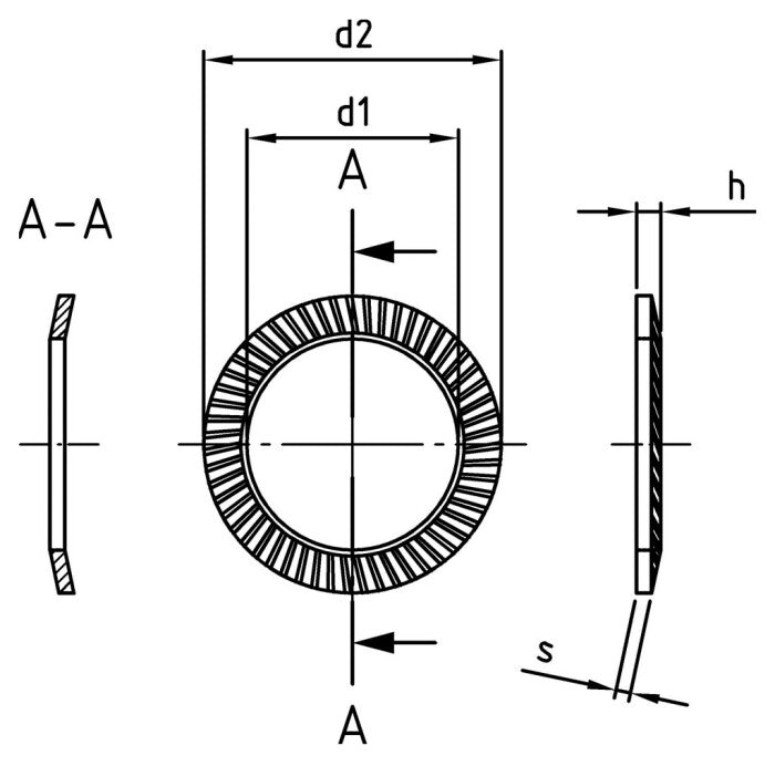 Saiba de siguranta tip S - 27 mm - 100 buc.