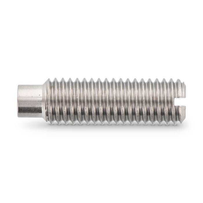 DIN 417 - Stift filetat cu crestatura varf cilindric - M 6 x 25 mm - 100 buc. - Admira Distribution