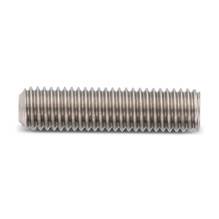 DIN 916 / ISO 4029 - Stift filetat cu locas hexagonal varf concav - M 8 x 60 mm - 200 buc. - Admira Distribution