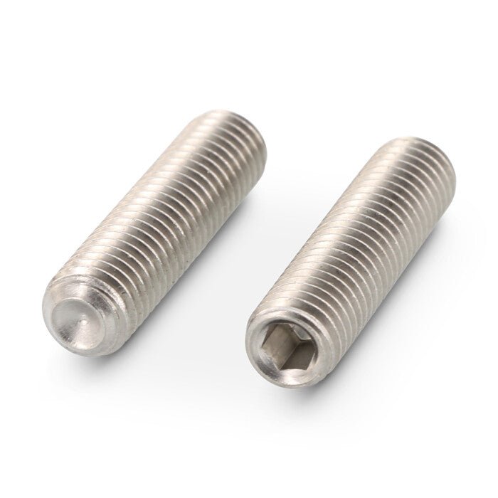 DIN 916 / ISO 4029 - Stift filetat cu locas hexagonal varf concav - M 8 x 80 mm - 200 buc. - Admira Distribution