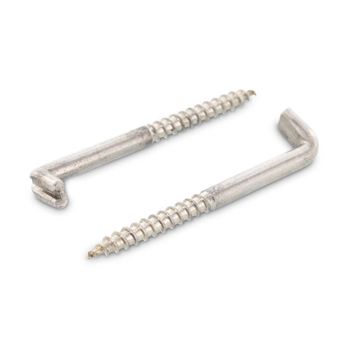 Surub lemn tip L pentru agatare cu cap crestat - 5,2 x 65 mm - 100 buc.