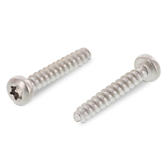 Surub pentru plastic cu cap plat - 3,0 x 30 TX 10 - 500 buc.
