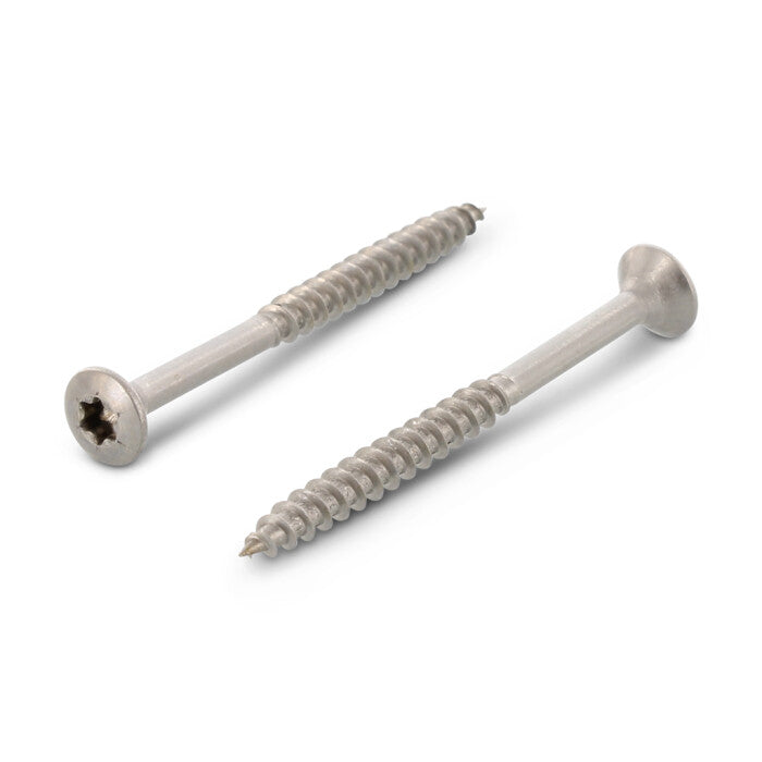 Surub lemn dulgherie cap bombat ridicat conic filet partial - 4,0 x 40/24 TX 20 - 200 buc.