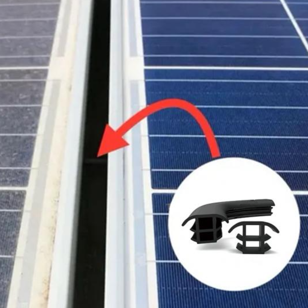 Garnitura de etansare din cauciuc EPDM in forma de T pentru panouri solare V2