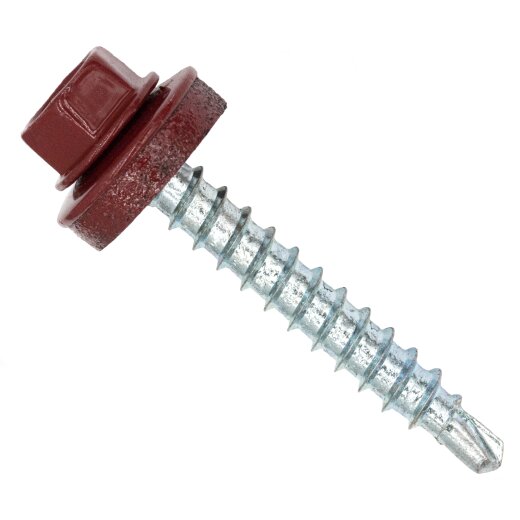 Surub autoforant pt. tigla metalica sau tabla, cap hexagonal, saiba EPDM