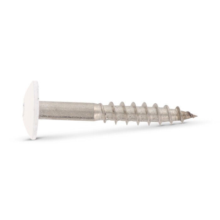 Surub lemn dulgherie cap stea colorat - 5,5 x 32 mm - RAL 9010 - 100 buc. - Admira Distribution